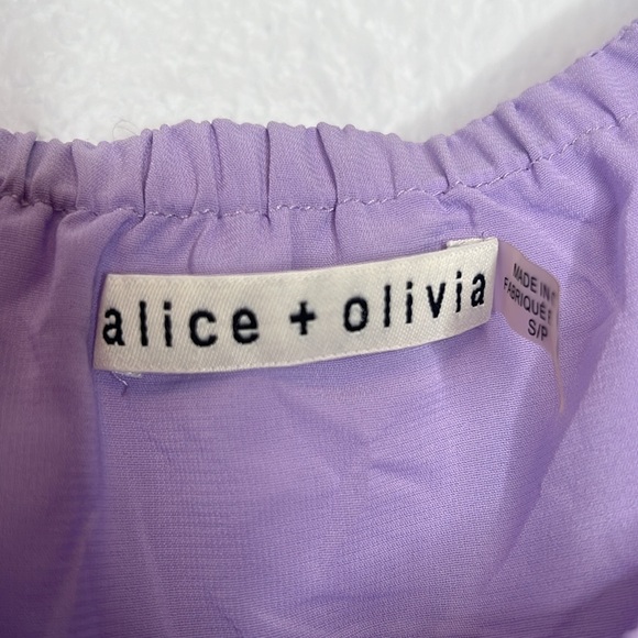 Alice + Olivia Rowan Tiered Babydoll Dress - Picture 7 of 10